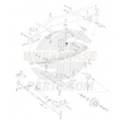 15595645  -  Retainer - Front Stabilizer Shaft Link Insulator